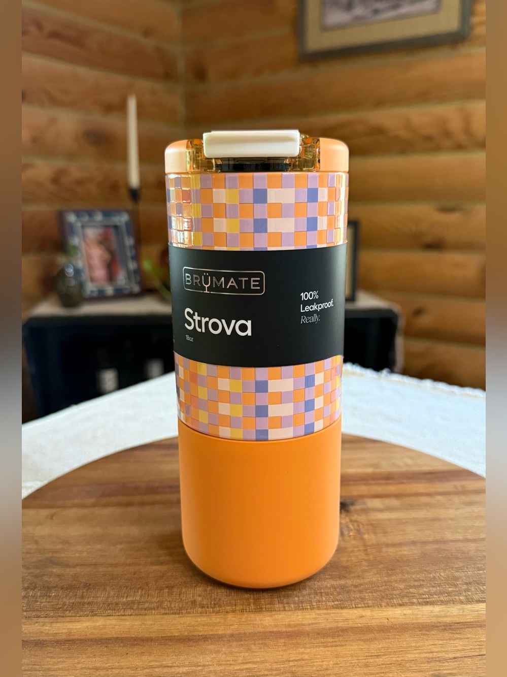 VIBE CHECK Brumate 18oz Strova Ceramic Lined Coffee Tumbler